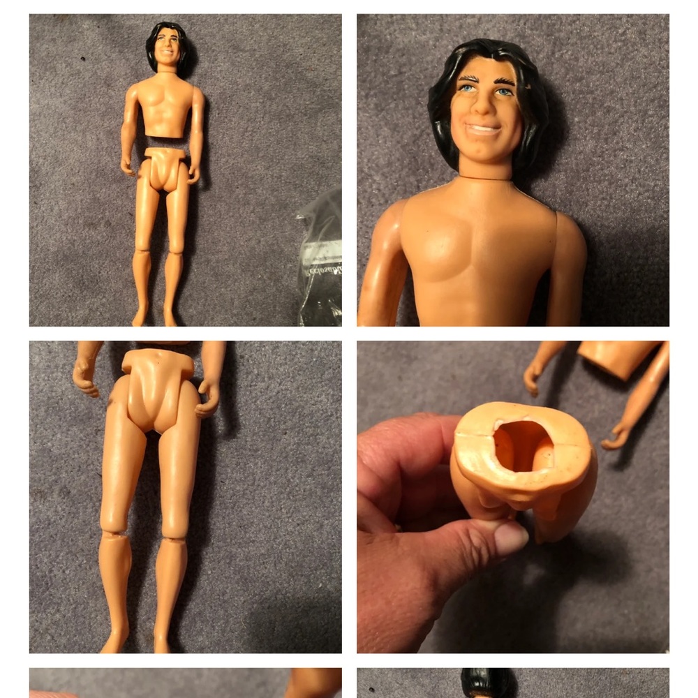 1977 Superstar John Travolta doll. Broken @ waist
